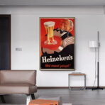 poster heineken vintage