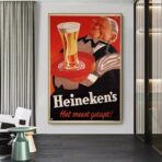 poster heineken vintage