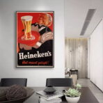 poster heineken vintage