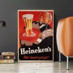 poster heineken vintage