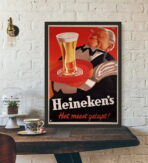 poster heineken vintage