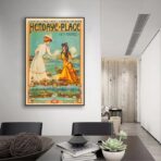 poster vintage hendaye