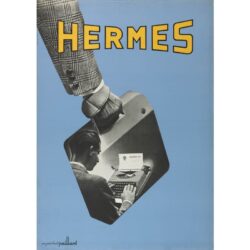 poster vintage hermes
