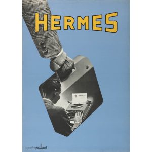 poster vintage hermes