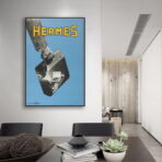 poster vintage hermes