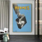 poster vintage hermes