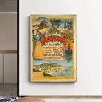 poster vintage honfleur