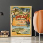 poster vintage honfleur