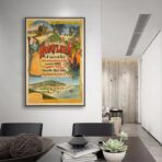 poster vintage honfleur