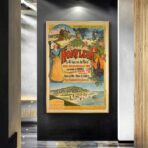 poster vintage honfleur