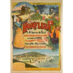 poster vintage honfleur