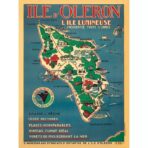 poster vintage ile doleron