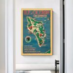 poster vintage ile doleron