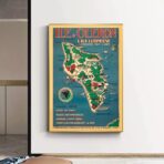 poster vintage ile doleron
