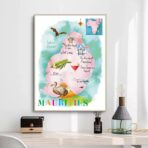 poster vintage mauritius