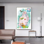 poster vintage mauritius