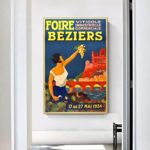 poster industriale vintage