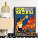 poster industriale vintage