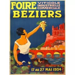 poster industriale vintage
