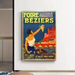 poster industriale vintage