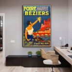 poster industriale vintage