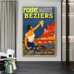 poster industriale vintage