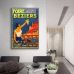 poster industriale vintage