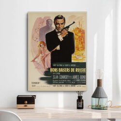 poster vintage di james bond