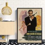 poster vintage di james bond
