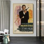 poster vintage di james bond
