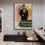 poster vintage di james bond