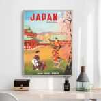 poster vintage del giappone