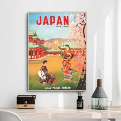 poster vintage del giappone