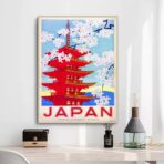 poster vintage del giappone 1