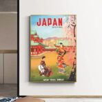 poster vintage del giappone