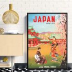 poster vintage del giappone