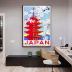poster vintage del giappone 1