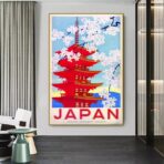 poster vintage del giappone 1