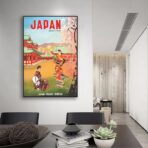 poster vintage del giappone