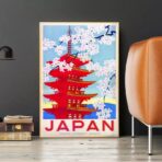 poster vintage del giappone 1