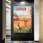 poster vintage del giappone