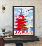 poster vintage del giappone 1