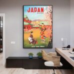 poster vintage del giappone
