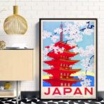 poster vintage del giappone 1