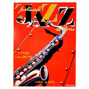poster jazz vintage