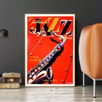 poster jazz vintage