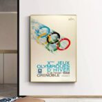 poster vintage dei giochi olimpici