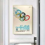 poster vintage dei giochi olimpici