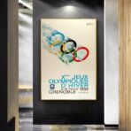 poster vintage dei giochi olimpici