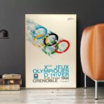 poster vintage dei giochi olimpici
